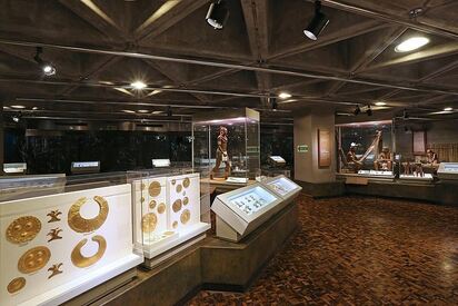 El museo pre-colombiano de Oro