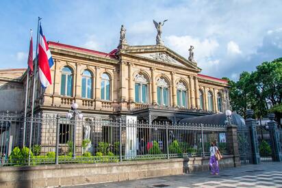 The National Theater of Costa Rica