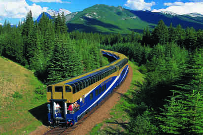 Train to Rocky Mountain Calgary 