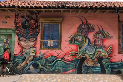Bogota's Graffiti tour