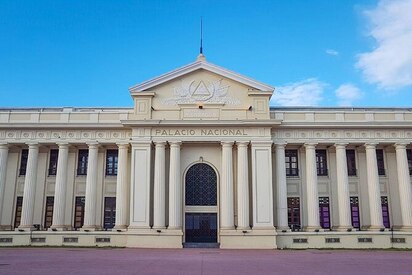 El Palacio Nacional de la Cultura Managua