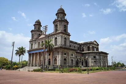 El catedral neobarroco de Santiago Managua 
