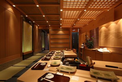 Ginza Kyubey restaurant Tokyo 