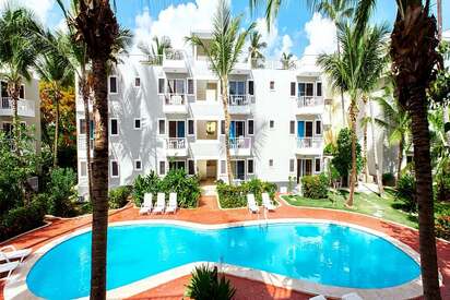 Hotel Tropicana Suites Deluxe Beach Club Pool Punta Cana 