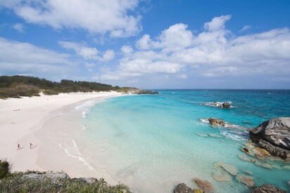 La playa Horseshoe Bermuda 