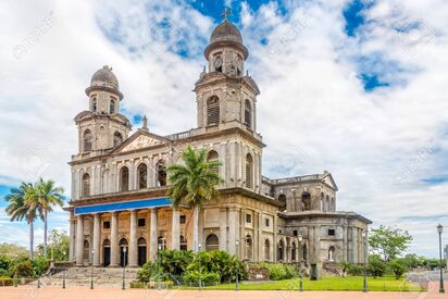 Neo-Baroque Santiago Cathedral Managua