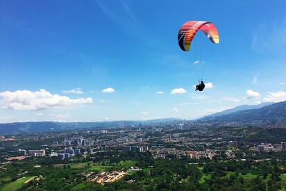 Paragliding at Ruitoque