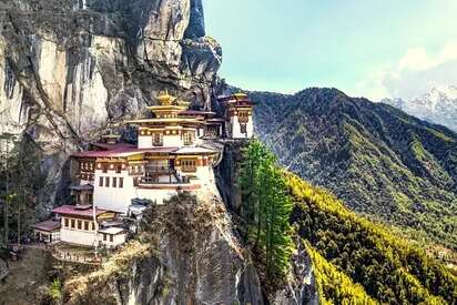 Paro Taktsang Paro - Lowest Flight Fares Paro Taktsang Paro