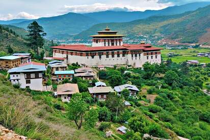 Rinpung Dzong Monastery Paro 