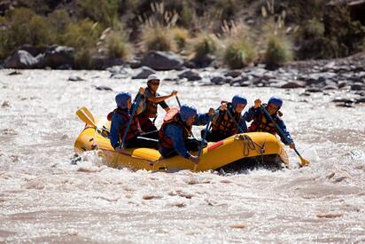 River Rafting in Mendoza River 