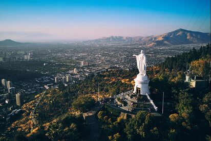 San Cristóbal Hill Santiago 