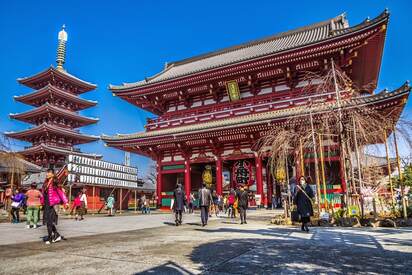 Sensō-ji Temple Tokyo - Lowest Flight Fares Sensō-ji Temple Tokyo