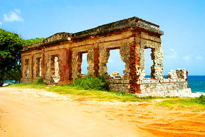 The Old Aguadilla Lighthouse Ruins