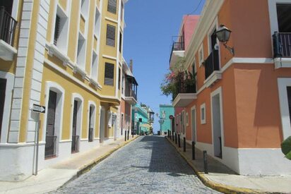 Calles adoquinadas San Juan 