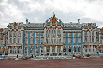 El Palacio de catalina Rusia 