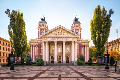 El Teatro Nacional Ivan Vazov Sofía 