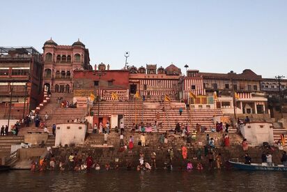 Kedar Ghat varanasi 