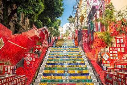 Santa Tereza y Escadaria Selarón Río de Janeiro 