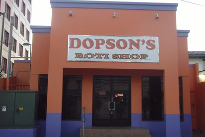Dopson's Roti Shop Port of Spain