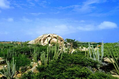 Formaciones rocosas de Ayo y Casibari Aruba 