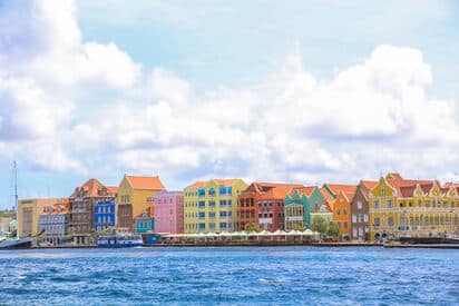 Multi-colored Buildings Willemstad 