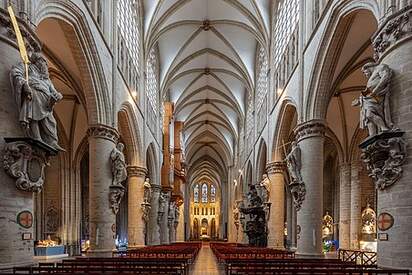 Saint Michael Cathedral Brussels 