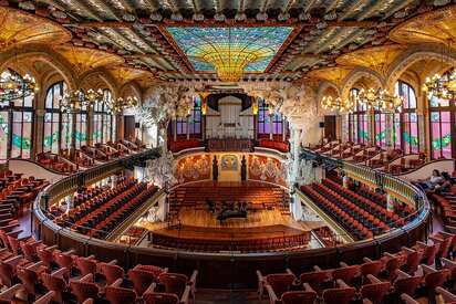 Palau de la Musica Catalana Barcelona 