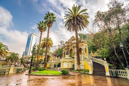 Santa Lucia Hill Santiago