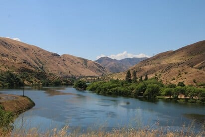 Área nacional de recreación hells canyon