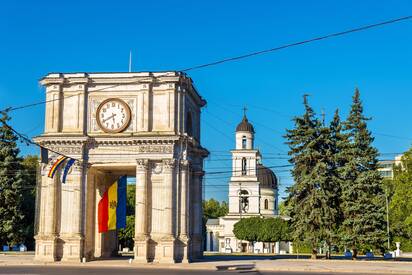 Triumphal Arch Chișinău